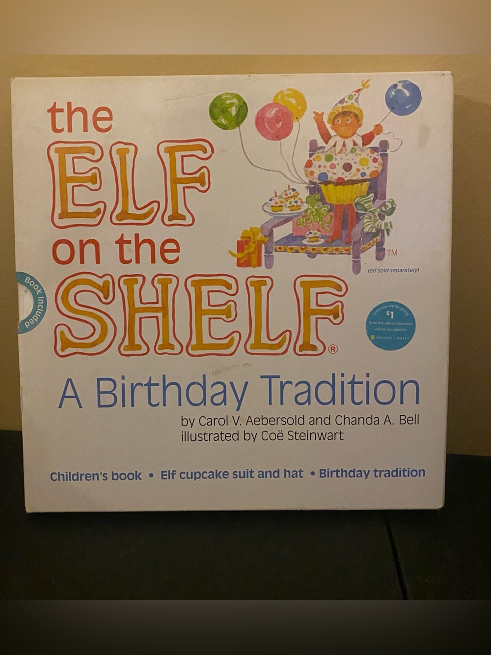 Elf on the Shelf A Birthday Tradition LIKE NEW READ
